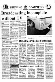 The Botswana Daily News reports the opening ceremony