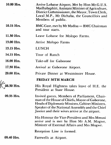 Last 24 hrs of Prince Charles's visit