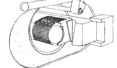 Crystal sliced into wafers