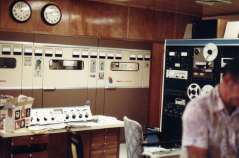 Inside the VOA transmitter building 